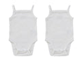 Enfant Rib Onesies 2 Pack - White