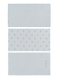 Petits Amis Burp Cloth Set of 3 - Blue
