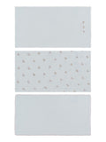 Petits Amis Burp Cloth Set of 3 - Pink