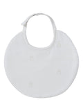 Petit Ours Pattern Bib - Stone