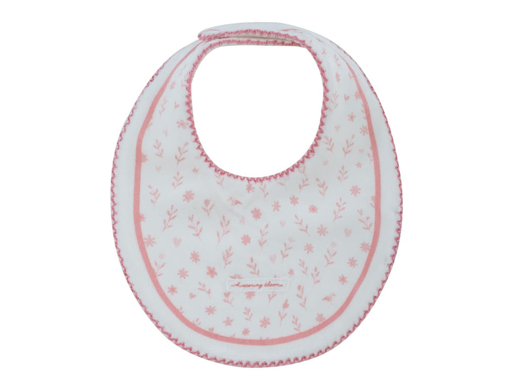 Whispering Blooms Bib - Rose