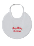 Mon Bebe Bib - Red