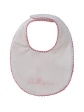 Woodland Toile Bib - Rose