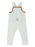 Whinny Knit Overalls - White