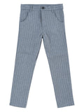 Oscar Pinstripe Slim Pants