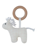 Whinny Plaid Toy Ring - Pink