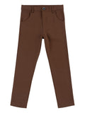 Roy Dress Slim Pants - Chocolate
