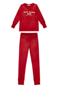 Terry Applique Set - Coral