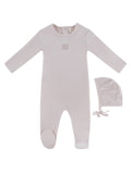KB Logo Footie & Hat Set - Pink