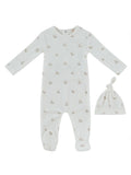 Petits Amis Footie & Hat Set - Blue