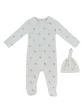 Petits Amis Footie & Hat Set - Red