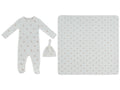 Petits Amis Footie, Hat & Blanket Set - Red