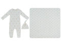 Petits Amis Footie, Hat & Blanket Set - Pink