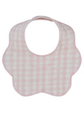 Ciel Enfant Gingham Bib - Pink