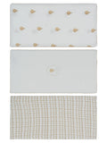 Ciel Enfant Burp Cloth Set of 3 - Stone