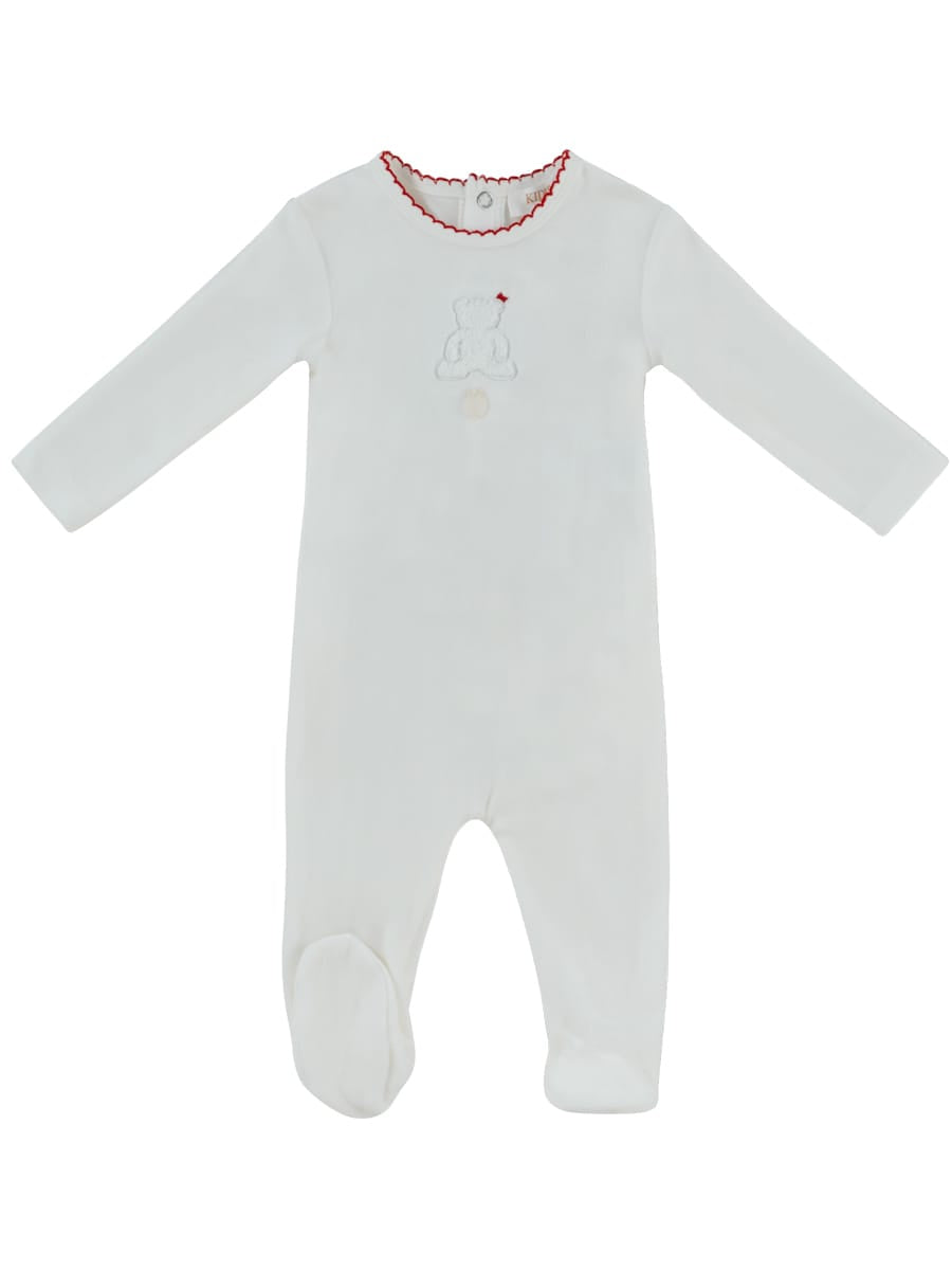 Fur Ever Yours Footie - Red