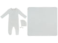 Fur Ever Yours Footie, Hat & Blanket Set - Pink