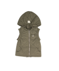 Lyla Quilted Vest - Green