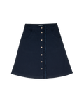 Nina Ruffled Skirt - Navy