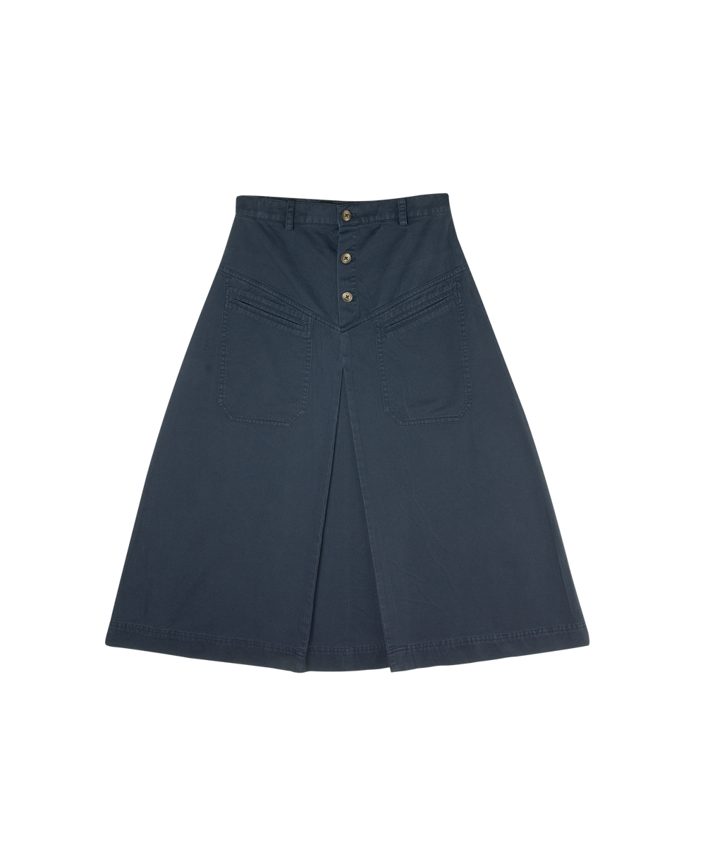 Gia Maxi Skirt - Navy
