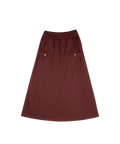 Stella Maxi Skirt - Merlot