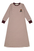 Teddy Lounge Nightgown - Maroon