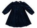 Nola Velvet Dress - Navy