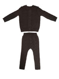 Lyla Pointelle Set - Chocolate