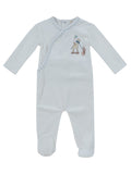Meadow Friends Footie - Blue