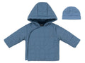 Petit Ours Padded Jacket & Hat - Blue