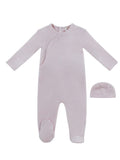Whinny Wrap Footie & Hat Set - Pink