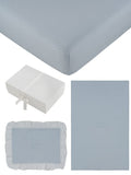 Mon Bebe Mini 4PC Crib Set - Blue