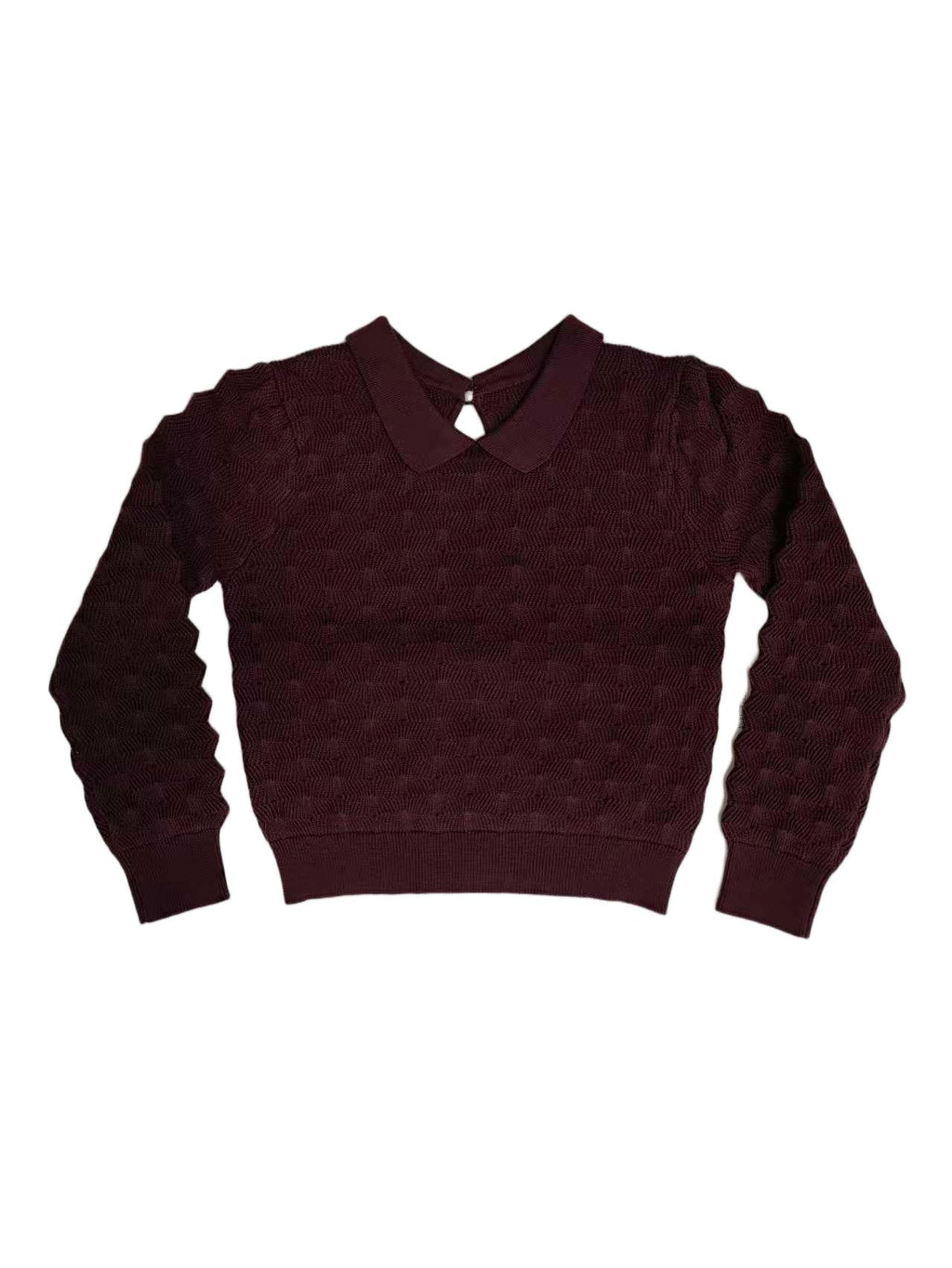 Olivia Knit Sweater - Cranberry
