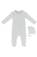 Fur Ever Yours Footie & Hat Set - Taupe