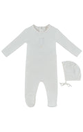 Fur Ever Yours Footie & Hat Set - Pink