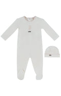 Atelier Bunny Footie & Hat Set - Pink