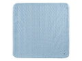 Atelier Cable Fur Blanket - Blue