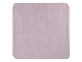 Atelier Cable Fur Blanket - Pink