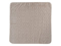 Atelier Cable Fur Blanket - Taupe