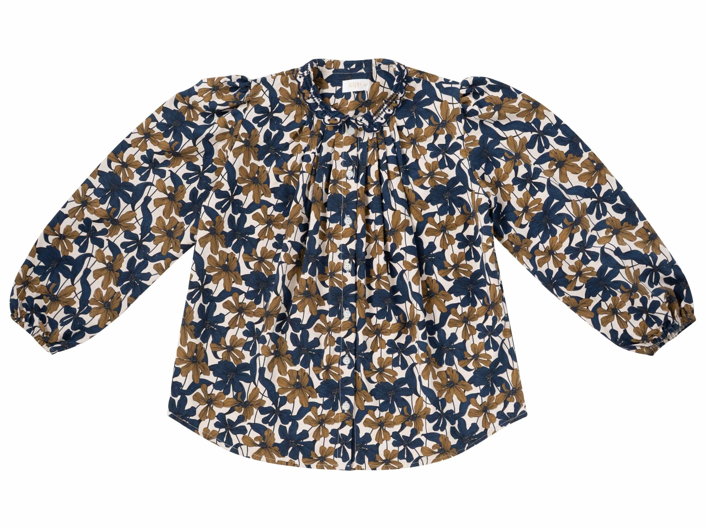 Nola Floral Shirt - Mustard