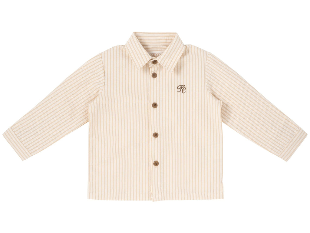 Sol Stripe Shirt - Mustard