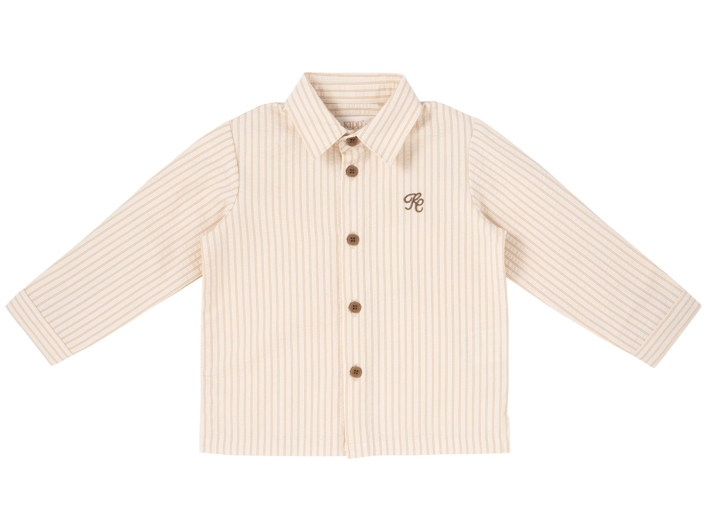 Sol Stripe Shirt - Mustard
