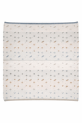 KB Logo Knit Blanket - Blue