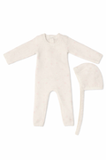 KB Logo Knit Romper & Hat Set