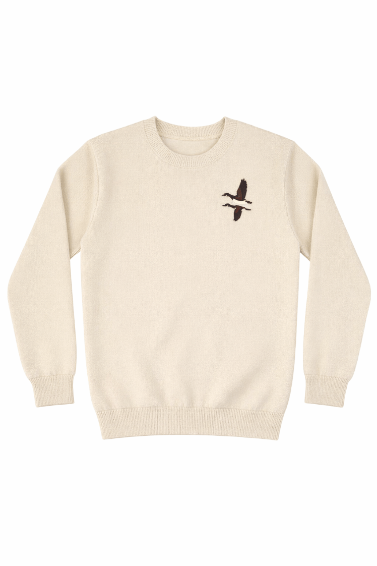 Kenny Crewneck Sweater - Oatmilk