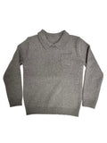 Franck Collar Sweater - Grey