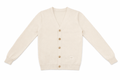 Long Sleeve Knit Sweater - White