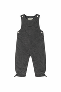 Lyla Quilted Overalls - Black
