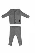 Bunny Knit Set - Grey