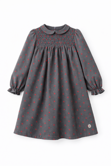 Lyla Dress - Charcoal